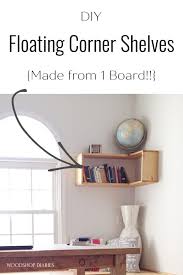 Hearst television participates in various affiliate marketing programs, which means we may get paid commissions on purchases made through our links to retailer sites. Diy Floating Corner Shelves Made From One Board