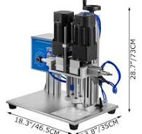 VEVOR Screw Capping Machine 16-55mm Capping Diameter Bottle Cap Screw  Capping 50-300mm Bottle Height Screw Capper Machine Desktop Pneumatic and  ...