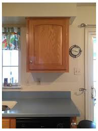 cabinet color with blue countertops?