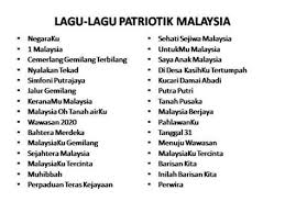 I wanna know the real thing about you. Lagu Patriotik Malaysia Mp3