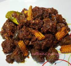 Tumis 2 ulas bawang putih yang dihiris nipis hingga kekuningan. Hati Pedal Ayam Masak Berempah Ini Adalah Bellarina Natasya
