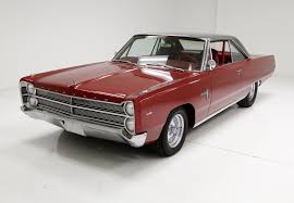 These even had completely different ss427 badges and a bulged hood with a single faux grille in the middle. 1967 Plymouth Sport Fury Classic Auto Mall