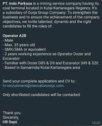 Pt omron manufacturing of indonesia merupakan salah satu cabang dari perusahaan elektronik asal jepang yaitu omron corp jepang yang terdepan dan terkemuka dalam industri sistem kontrol otomasi yang b… Lowongan Kerja Tambang Miggas Dan Batu Barah ç…§ç‰‡ Facebook