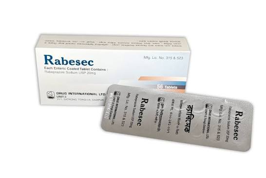 Rabesec 20 mg Tablet-14's Strip