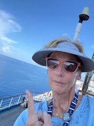 Why is the Carnival Glory cruise ship moving so slowly