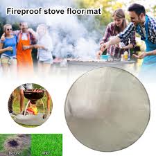 But it cannot bear high temperature and has the ability to pass the heat. 24 Inch Fire Pit Mat Fireproof Mat And Barbecue Deck Protection Mat Fire Resistant Round Lawn Protection Mat For Camping Fire Pits Aliexpress