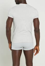 Emporio Armani Undershirt Grigio Melange Grey Zalando Co Uk