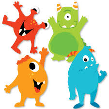 Cute boy baby shower decorations. Monster Bash Decorations Diy Little Monster Birthday Party Or Baby Shower Essentials Set Of 20 Walmart Com Walmart Com