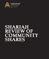 5 emic/internal islamic issues for compliance with islamic goals and sharia. Shariah Compliance For Community Shares Co Operatives Uk