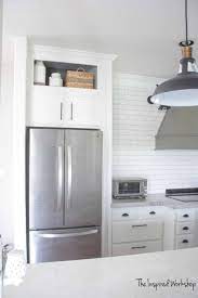 Then you probably know how expensive store purchased cabinets can be. Building A Cabinet Above The Fridge Kitchen Renovation The Inspired Workshop