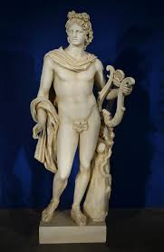 In greek and roman mythology, apollo, is one of the most important and diverse of the olympian deities. Apollo With Lyre Life Size Statue Large Greek God Of Music Arche The Ancient Home