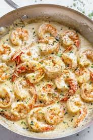 Gemakkelijke 10 Minuten Romige Garlic Shrimp Dinner Recepten Eten Recepten Lekker Eten Maaltijdrecepten