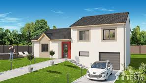 Maisons Vesta Modele Margarita Demi Niveau F5 Surface 90m 46m Surface Annexe Combles En Option