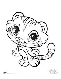 Download Baby Tiger Coloring Printable Animal Coloring Pages Puppy Coloring Pages Unicorn Coloring Pages
