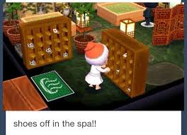Animal Crossing New Leaf Spa Room Animal Crossing Animal Crossing Pocket Camp Animal Crossing Qr