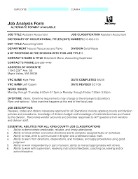 Sample Analysis Analysis Job Analysis Task Analysis Analysis