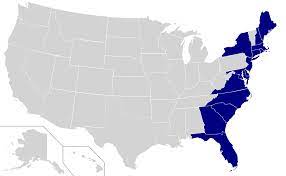 Ulam pun ada terima kasih. East Coast Of The United States Wikipedia
