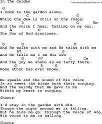 Image Result For Lyrics To The Garden By Kari Jobe Lyrics And Chords Johnny Cash Lyrics