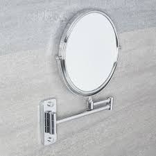 Get the best deal for chrome frame bathroom mirrors from the largest online selection at ebay.com. Milano Mirage Modern Wall Mounted Round Double Sided Extendable Bathroom Shaving Vanity Mirror With 2x Magnification Chrome