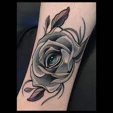 Eye Rose Tattoo Eye Tattoo Traditional Tattoo Neo Traditional Tattoo