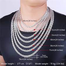 U7 Men Platinum Plated Rolo Chain 6mm Cable Link Necklace 26 Learn More At The Picture Link This Is An Affiliat Necklace Chain Necklace Steel Jewelry Men