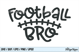 Download Football Bro Cut File Graphic By Thedesignhippo Creative Fabrica PSD Mockup Templates