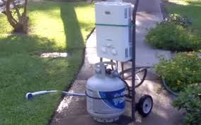 Off Grid Shower No Electricity Tankless Water Heaters Survivalkit Com Grid Shower Tankless Water Heater Solar Heating