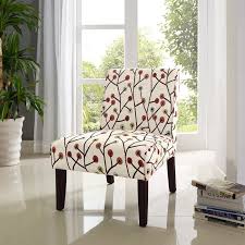 Gallaher Slipper Chair In 2020 Armless Accent Chair Accent Chairs Pattern Accent Chair