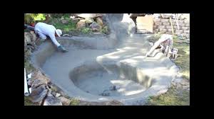 design a pond liner vs concrete build