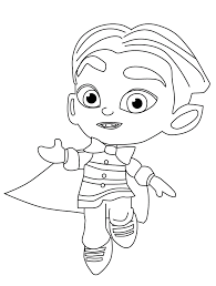 Printable super shadow coloring pages. Drac Shadows From Super Monsters Coloring Page Free Printable Coloring Pages For Kids