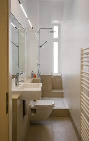 Ideen Kleine Bader Schmales Badezimmer Dusche Beige Bodenfliesen Badezimmer Klein Kleine Badezimmer Schmales Badezimmer