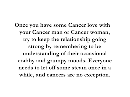 Cancer is a water sign, and like all water signs, he has the capacity for a deep and even psychic connection with his partner. What Attracts A Cancer Man