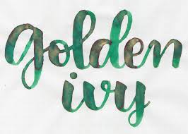 Diamine Golden Ivy Fountain Pen Ink Ink Fountain Pen