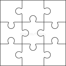 Blank 9 piece puzzle template. Puzzle Template Stock Illustrations 59 125 Puzzle Template Stock Illustrations Vectors Clipart Dreamstime