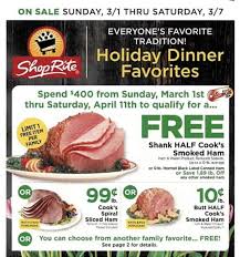 Find out the details here and start earning for your thanksgiving feast. Shoprite Holiday Dinner Favorites Offer Starts 3 1