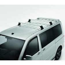 Dachträger gepäckträger für vw t5 multivan caravelle v alu schwarz tuv abe. Vw T5 T6 Grundtrager Satz Dachtrager 7h0071126 Originalteilemarkt