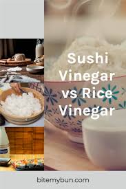 Sushi Vinegar Vs Rice Vinegar What S The Difference Let S Have A Look Sushi Rice Japanese Cooking Rice Vinegar
