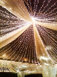 Sequin tablecloths and ceiling drapes, both of these have a magical ability to capture the attention of guests at any event. Light Up Your Wedding With These Creative Fairy Light Decor Ideas