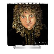 Lou Gramm #2 Art Print by Joan Shaver