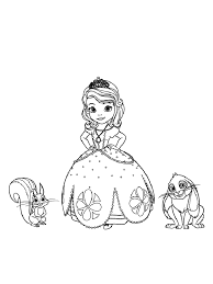 Print and color your favorite coloring. Princes Sofia To Color For Children Sofia The First Kids Coloring Pages