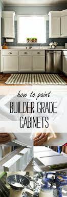 Great job by both you and your painter!!! How To Paint Builder Grade Cabinets