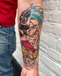 This dbz design represents his final form and is the perfect anime tattoo for guys who like black and white tattoo ideas. Dragon Ball And Dragon Ball Z Tattoos The Best Anime And Manga Inspired Arts 1 Blendup Tattoos