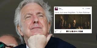 He was surrounded by family and friends, his family wrote in a statement confirming the actor's death, the bbc reports. Harry Potter Fans React To Alan Rickman S Death Business Insider