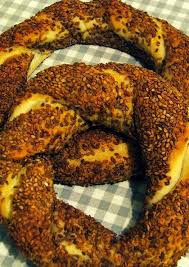 Step By Step Turkish Sesame Bread Rings Aka Simit Recipe With Thermomix Simit Recipe Bread Ring Bread