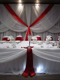 White Backdrop Set The Mood Decor Red And White Weddings Red Wedding Decorations Red Wedding