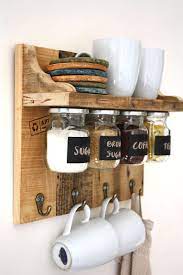 If Your Coffee Obsession Has Escalated The Point Where You Need A Designated Coffee Bar Drinking Station Fi Hacken Garderobe Kuche Einrichten Kucheneinrichtung