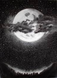 Enchantment Drawing Nature Art Drawings Black And White Art Drawing Black Paper Drawing