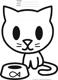 Free printable cute cat coloring pages. Pin By Cats In Care On Meowsterpieces Color Activities Cats Cartoon Cat