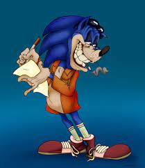 Best wishes, Ugly Sonic” #Sonic #UglySonic #ChipNDaleRescueRangers (art by  TaterTails) | Ugly Sonic | Know Your Meme