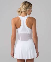 Founded in 1998 as a retailer of yoga pants and other yoga wear. Lululemon Final Lap Dress White Lulu Fanatics Tennis Outfit Women Tennis Dress Tennis Fashion